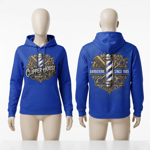 Sudadera con Capucha Premium de Algodón y Poliéster para Mujer, 350 GSM, Color Borgoña Ciruela, con Logotipo Personalizado Serigrafiado - Product Image 3
