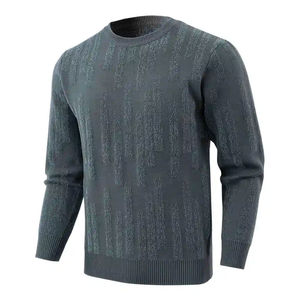 Pull en molleton 100 % coton à séchage rapide, col rond, personnalisé en usine, de la meilleure qualité, pour homme, chaud pour l'hiver, design de Noël - Product Image 1