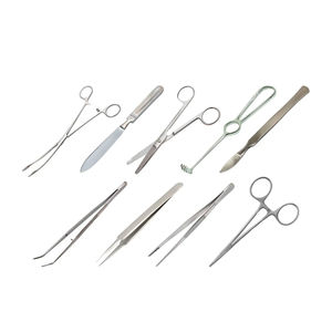 High Quality Stainless Steel Mouse Dissecting Kit 8 Pcs Basic Rodent Veterinary Surgery <b>Instrument</b> Set CE ISO By Grip Surgical - Product Image 1