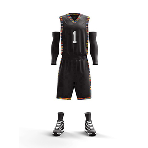 Fabricant d'uniformes de basketball personnalisés haut de gamme, maillots et shorts respirants de performance, commande en gros (MOQ) - Product Image 4