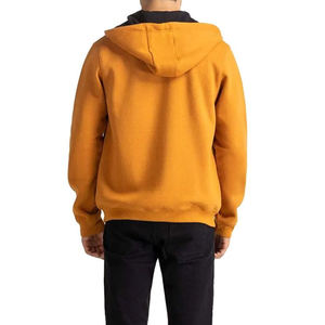 Veste polaire décontractée avec fermeture éclair intégrale raglan, couleur unie, manches longues, vêtements d'hiver pour hommes, sweats à capuche - Product Image 5