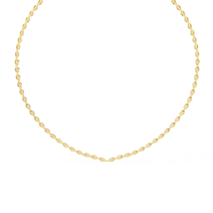 Tennis <b>Necklace</b> Pear Cut Lab Grown Diamond Accents in Elegant Teardrop Setting for Women 10K 14K 18K Yellow Gold Plated Luxury - Product Image 3