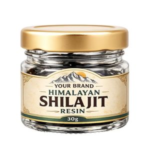 100% Natural Shilajit Resin 30g Pure Uttar Pradesh Source Ingredient Wellness Shilajit Resin Bulk Supply India Wild Cultivation - Product Image 1