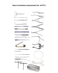 Kit d'instruments neurologiques en acier inoxydable pour diagnostic et test des réflexes - Product Image 2
