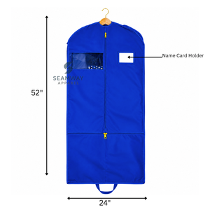 กระเป๋าใส่เสื้อผ้ากันน้ำสำหรับผู้หญิง Sigma Gamma Rho Sorority แบบพับได้ พร้อมที่แขวนในตู้เสื้อผ้า  กระเป๋าเดินทางสำหรับชุดสูทแบบเต็มตัว - Product Image 2