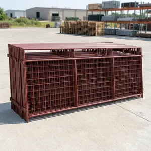 Heavy Duty Steel Galvanized Welded Wire Livestock Fence Panels Easily Assembled Farm <b>Animal</b> <b>Enclosure</b> Agricultural 3D Modeling - Product Image 2