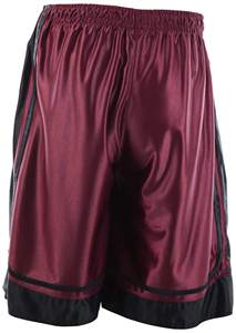 Shorts de sport en mesh imprimé avec logo personnalisé, couture de 5 pouces, shorts de basket-ball en polyester vierge pour hommes, sublimation - Product Image 3