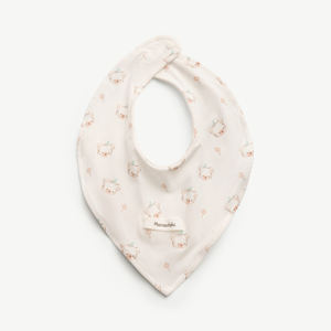 Babero Triangular Unisex para Bebé con Estampado de Oso, Modal y Spandex, Sin Mangas, Cierre a Presión, Recién Nacido, ODM Vietnam - Product Image 2