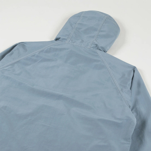 Chaqueta Impermeable Cortavientos Personalizada al por Mayor para Hombre, Anorak con Capucha, Parka Ligera con Media Cremallera, Ropa Deportiva, Chaqueta de Esquí - Product Image 6