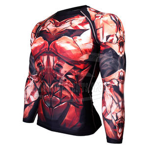 เสื้อรัดรูปพิมพ์ลายซับลิเมชันสำหรับใส่ออกกำลังกายในยิม - Product Image 3