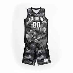 Uniforme de Baloncesto de Alta Gama, Nuevo Estilo, Personalizado con el Logotipo del Equipo, Reversible, de Secado Rápido, Transpirable, 100% Poliéster - Product Image 4