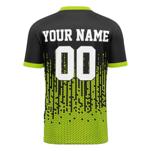 Wholesale New High Quality Men's Football Jerseys & Sets 100% Polyester Anti-Uv Vintage Style with Customized Team Names - Product Image 3
