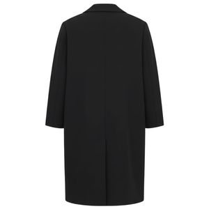 Manteau long pour homme, double boutonnage, formel, noir, classique, vêtement d'hiver, élégant - Product Image 2