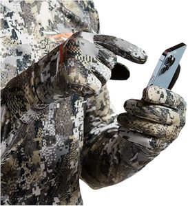 ถุงมือล่าสัตว์แบบยืดน้ำหนักเบาพร้อมระบบสัมผัสหน้าจอสำหรับผู้ชาย - Product Image 2