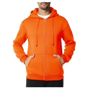 Sudadera de Felpa Premium para Hombre, 400G, Algodón y Spandex |   Suéter de Invierno de Corte Holgado y Regular, Tejido Grueso |   Transpirable, de secado rápido, sólido - Product Image 3