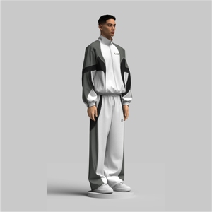 Conjunto Deportivo Urbano para Hombre con Paneles – Ropa Deportiva Casual para Correr - Product Image 2