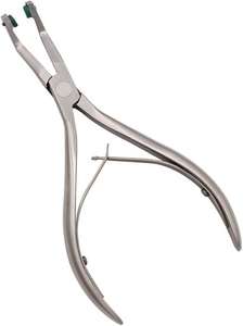 Pince à marteau orthodontique dentaire de haute qualité, neuve, à dents crantées, pour cinchage et maintien, en acier inoxydable - Product Image 2