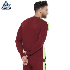 Custom Printed <b>Men</b> Sweatshirt OEM Brand High Quality French Terry Cotton Fleece Long Sleeve Crew Neck Pullover Sweatshirts - Product Image 3
