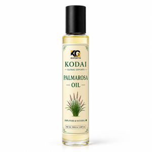Aceite Esencial de Palmarosa Puro y Natural 100g, Líquido Floral para el Cuidado Corporal, Masajes y Cuidado de la Piel con Enchufe Estadounidense, de Tamil Nadu - Product Image 1