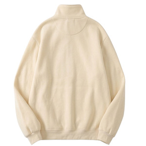 เสื้อสเวตเชิ้ตผ้าฟลีซคอตตอน 100% แบบซิป ¼ ตัว  ปักโลโก้ตามสั่ง  ใส่ได้ทั้งชายและหญิง มีกระเป๋า ระบายอากาศได้ดี ผลิตในประเทศปากีสถาน - Product Image 5