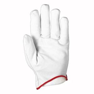 Premium Quality Cowhide Grain Leather <b>Driver</b> Work <b>Gloves</b> Thick Fleece Lining Industrial Protection Anti-cold Durable Anti-Static - Product Image 6