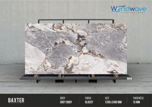 Real Picture Warm Beige <b>Marble</b> Porcelain Tile 120x240cm Natural Stone Finish <b>Large</b> Slab Upgrade Interiors Next-Gen Porcelain - Product Image 3