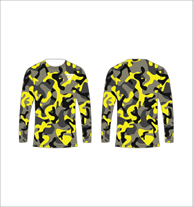 เสื้อยืดแขนยาวลายพรางสีแทนสำหรับผู้ชาย ลายกราฟิกหลายเฉดสี คอกลม สวมใส่สบายๆ สไตล์สตรีทแวร์ เหมาะสำหรับออกกำลังกายและกิจกรรมต่างๆ - Product Image 6