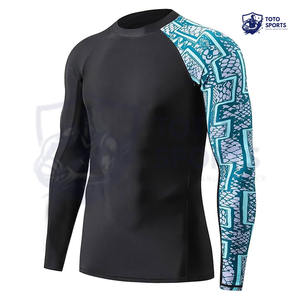 เสื้อกีฬาบีบอัดเพิ่มประสิทธิภาพ ผู้จัดจำหน่ายชั้นนำ ขายดี ระบายอากาศได้ดี กระชับสบาย เหมาะสำหรับออกกำลังกาย เสื้อรัดกล้ามเนื้อสำหรับผู้ชาย - Product Image 2