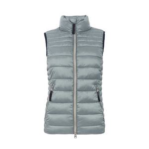 Chaleco Bomber de Invierno para Hombre, Color Borgoña, Corte Ajustado, Relleno de Poliéster, Tela de Lona, Resistente al Viento - Product Image 4