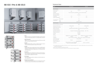 Batterie solaire Deye LiFePO4 5,12 kWh, garantie 10 ans, 6000 cycles de charge, modèle SE-G5.1 Pro (LV), entrepôt UE Deye