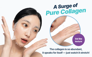 Masque en feuille K-Beauty Heartleaf Collagen Gauze Cell Ampoule 30 jours Détox Pores Fournisseur en gros OEM Corée Marque privée - Product Image 2