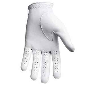 Guantes de Golf Blancos de Piel de Cabretta para Mano Derecha con Agarre, Transpirables, para Deportes al Aire Libre, Venta al Por Mayor - Product Image 1