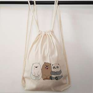 Sacs à cordon en coton biologique doux et petits, pour bijoux, vente en gros, emballage cadeau recyclable, très demandés - Product Image 3