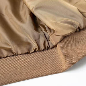 Chaqueta Bomber Unisex de Nuevo Diseño al por Mayor, Chaqueta Informal de Lona con Logotipo Frontal Personalizado para Invierno - Product Image 5