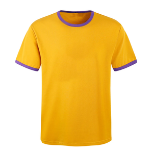 เสื้อยืดคอตตอนแท้ 100% แบบเรียบ สำหรับผู้ชายและผู้หญิง – เนื้อผ้านุ่ม ระบายอากาศดี เป็นมิตรกับสิ่งแวดล้อม แห้งเร็ว รับสั่งทำสีและดีไซน์ |   OEM บลังค์ - Product Image 1