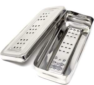 Bandeja Esterilizadora de Aluminio para Autoclave, Organizador de Instrumentos Médicos - Product Image 2