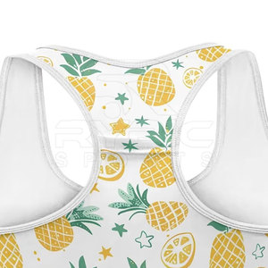 Premium Moisture Wicking Women Sublimation Sports Bra With Four Way Stretch Fabric For Yoga Fitness Training And Daily Wears - Product Image 6