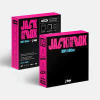 J-HOPE (BTS) - JACK IN THE BOX [HOPE EDITION] CD officiel original avec photocard aléatoire, carte postale et pack d'autocollants