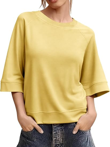 เสื้อสเวตเชิ้ตผู้หญิงแฟชั่นใหม่ปี 2026 ผ้าฝ้ายคุณภาพสูง แห้งเร็ว ระบายอากาศดี สวมใส่สบาย สำหรับฤดูใบไม้ร่วงและฤดูหนาว ปรับแต่งได้ ราคาถูก ลดราคา - Product Image 4