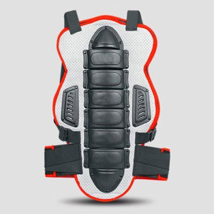 Universal Neoprene <b>Back</b> Guard Protective Sport Armor All Season <b>Back</b> Support with Adjustable Straps - Product Image 6