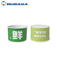 50ml pequeña capacidad personalización IML impresión envase de plástico embalaje salsa helado gelatina yogur taza