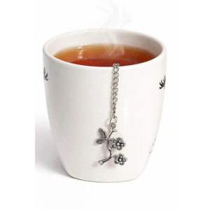 Silver Stainless Steel <b>Tea</b> Strainer with Lid Fine Mesh <b>Infuser</b> for Herbal <b>Tea</b> and Coffee Stainless Steel <b>Tea</b> Strainer Supply - Product Image 5
