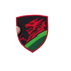 Écussons brodés personnalisés avec logo sur mesure 2026, thermocollants pour chapeaux et vêtements, avec bande Velcro double face - Product Image 3