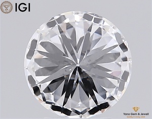 Diamant de laboratoire CVD de 3,00 carats, clarté VVS1, couleur E, forme ronde, 8,18 mm, avec certificat IGI, pour bijoux exquis - Product Image 4