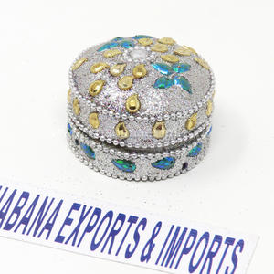 Jewelry Packaging Ring Box Boho Organizer for Everyday Jewelry and <b>Desk</b> Essentials Indian Expoter Return Favor Box - Product Image 1