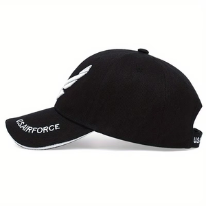 Gorra de Béisbol con Visera Sandwich, Logotipo Bordado en 3D Personalizado, 6 Paneles, Ajustable - Product Image 3