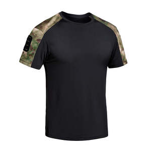 Camiseta de Manga Corta para Hombre, Deportiva, de Secado Rápido, Altamente Elástica, Transpirable, con Cuello Redondo - Product Image 2