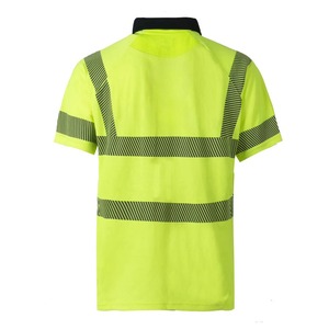 <b>High</b> Visibility Reflective Safety Polo Reflective Polo <b>T</b> <b>Shirt</b> Hi <b>Vis</b> Work Wear Polo Reflective <b>Shirt</b> - Product Image 4