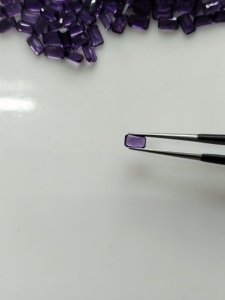 Ametista Africana Natural de 5x3MM en Forma de Octágono, Gema Suelta de la Mejor Calidad, Color Púrpura, para Joyería - Product Image 2
