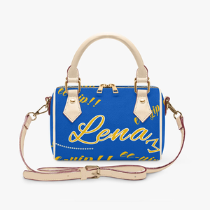 กระเป๋า Sigma Gamma Rho ส่วนตัว พร้อมชื่อสั่งทำพิเศษ สีน้ำเงินรอยัล กระเป๋าถือสำหรับชมรมนักศึกษา ของขวัญ Ee Yip Purse สำหรับเธอ - Product Image 5